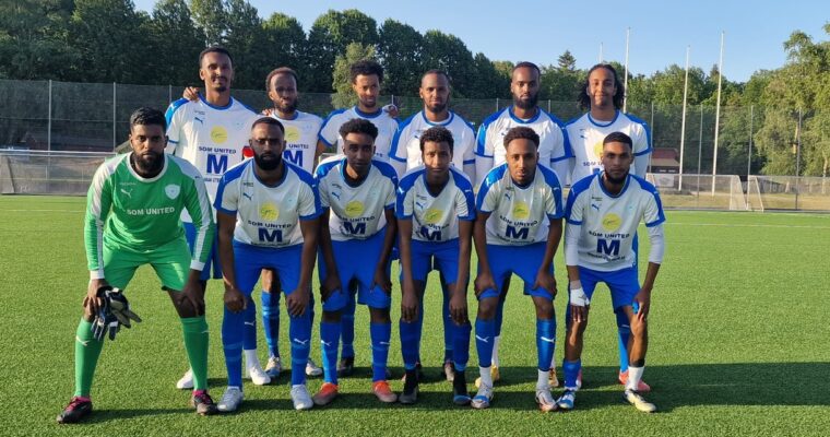 Som united i laguppställning