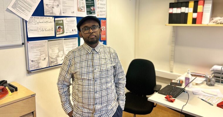 Abdibashir Hirsiguled, kursledare och verksamhetsutvecklare på Studiefrämjandet