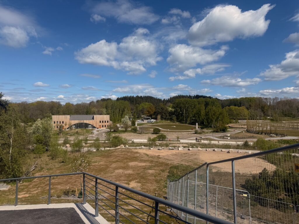Utsikt över Järva begravningsplats