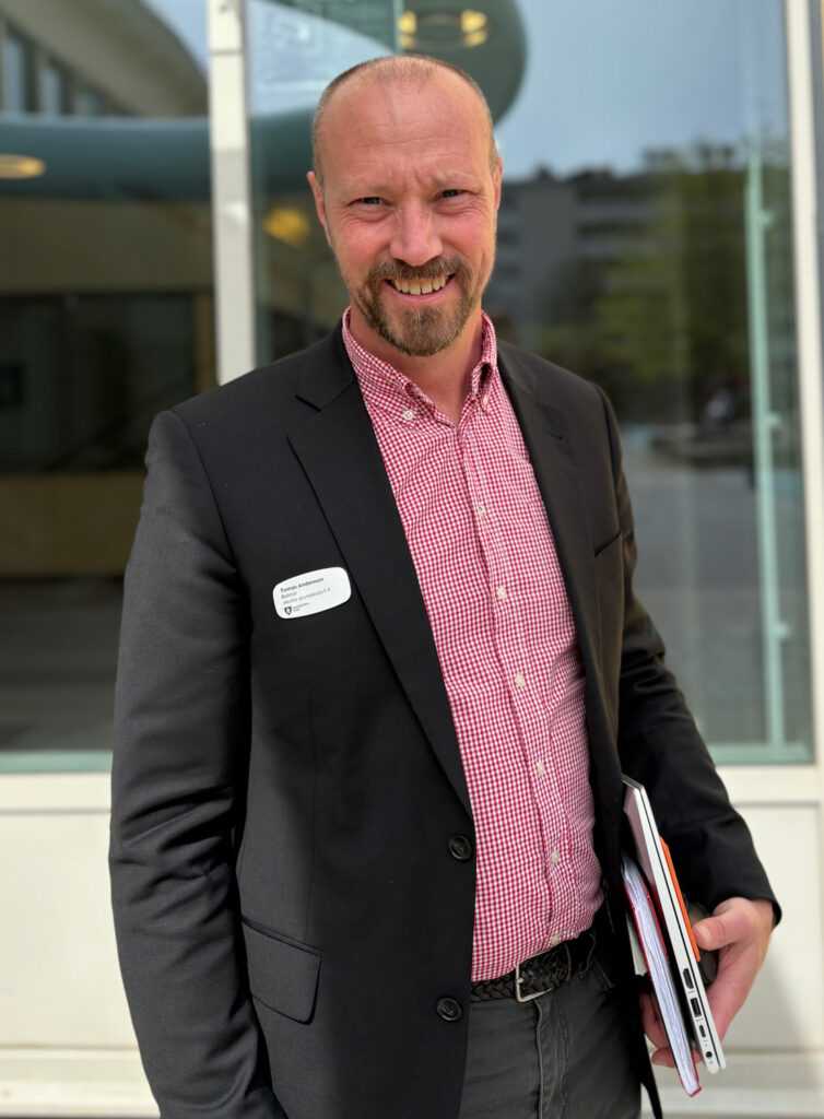 Tomas Andersson, rektor på Akalla grundskola.