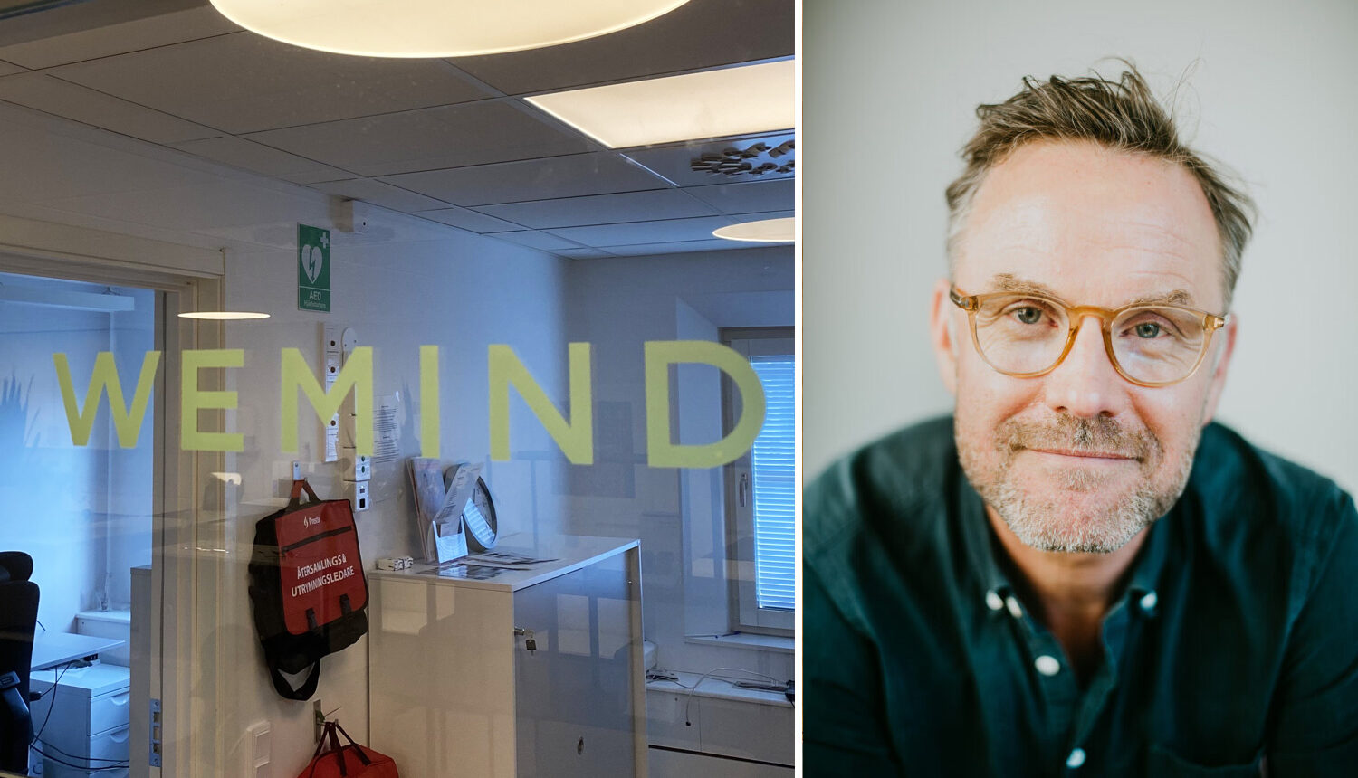 Urban Pettersson Bargo, vd och grundare av WeMind