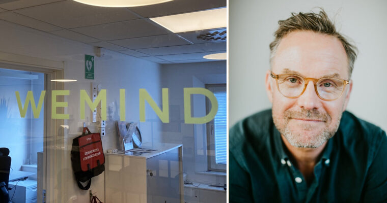 Urban Pettersson Bargo, vd och grundare av WeMind
