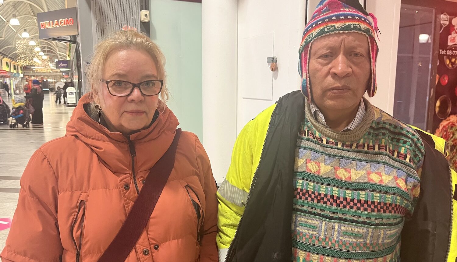 Anita Karp och Rafael Altéz Calderon.