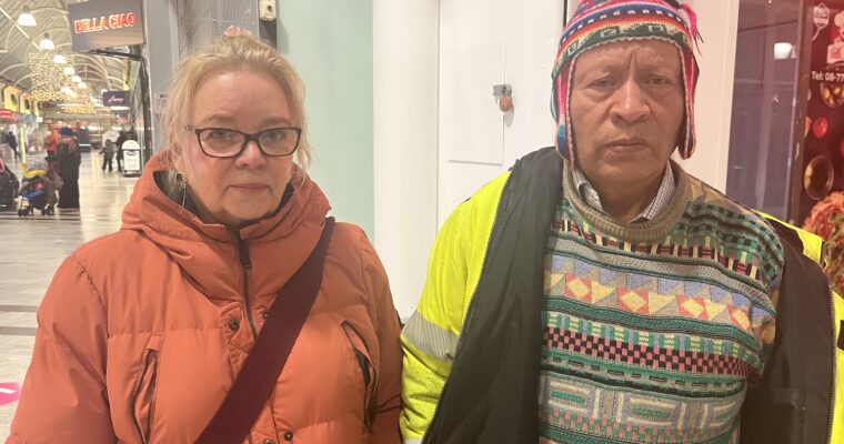 Anita Karp och Rafael Altéz Calderon.