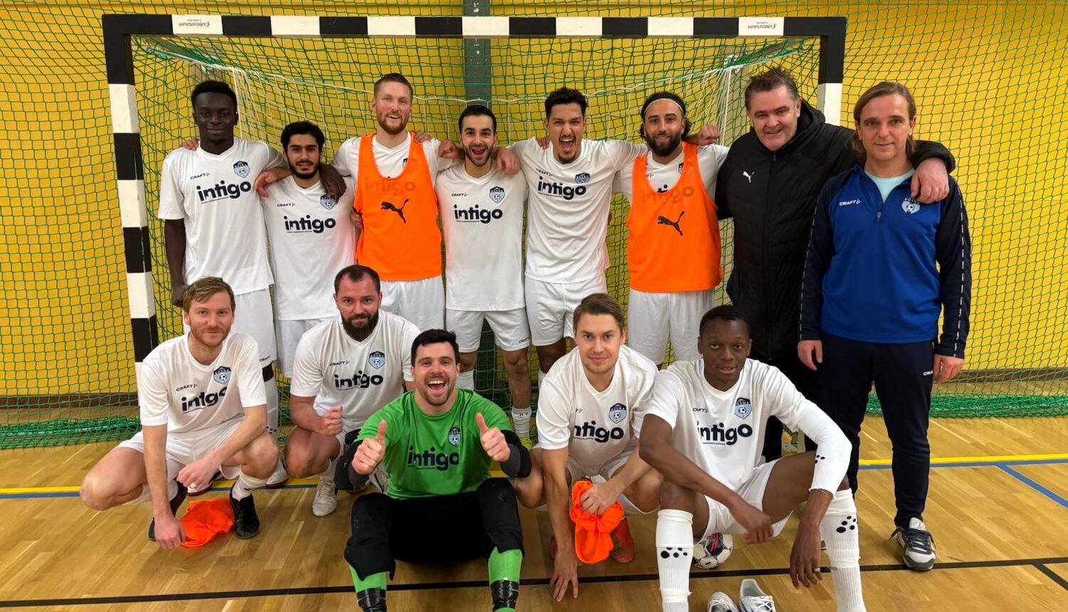 Lagbild på Futsal Club Bosna.