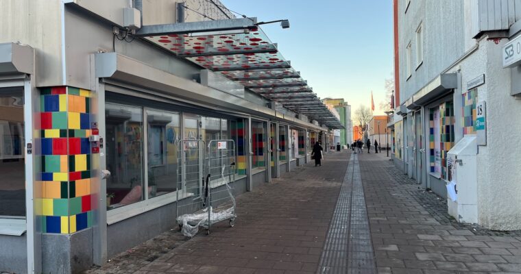 En bild från Husby centrum.