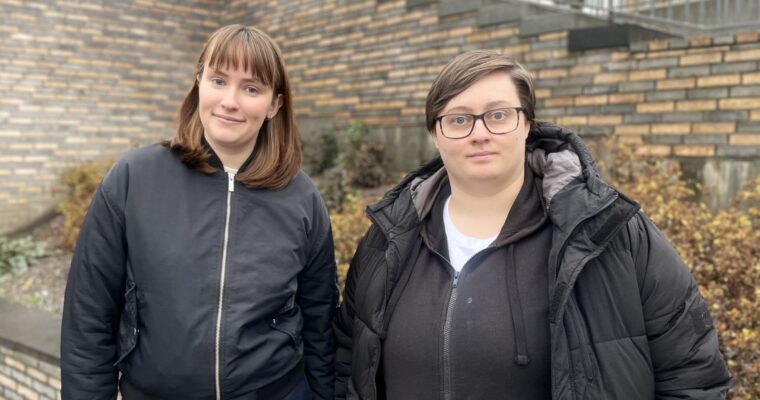 Hedda Sundberg Lax och Emilia Holmberg