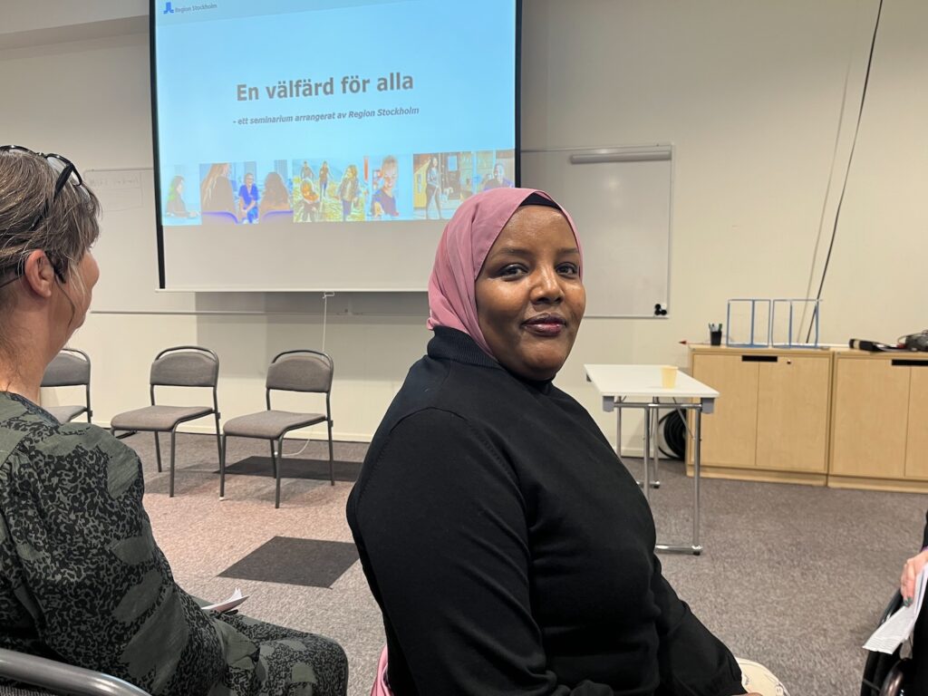 Fatuma Mohamed från transkulturellt centrum.