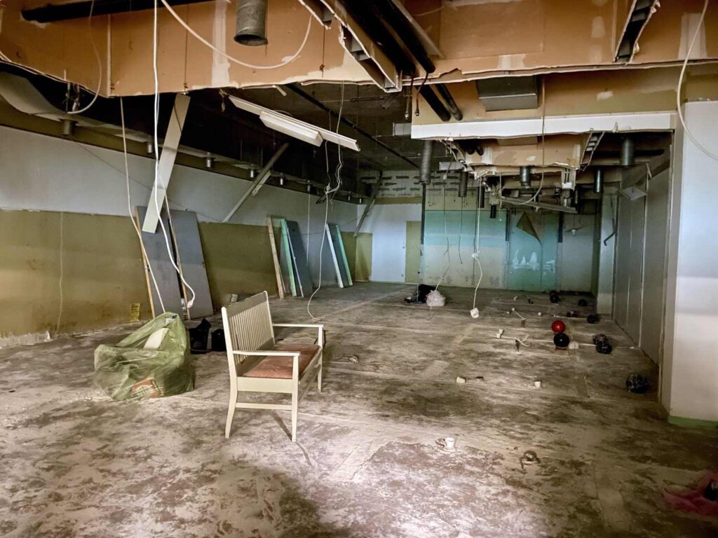 Här planeras aktivitetslokaler för dans, kampsport oxh bordtennis.