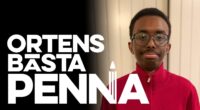 Abdínasir Ali Shire kom tvåa i Ortens bästa penna 2025.