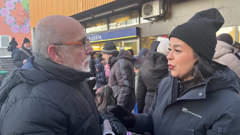 Christos samtalar med Golan.