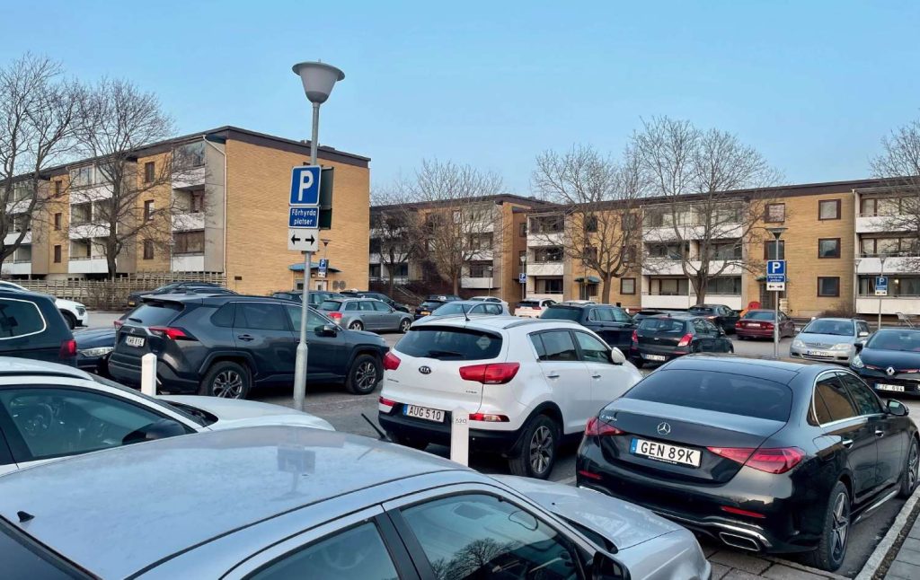 Parkeringsplats i rinkeby