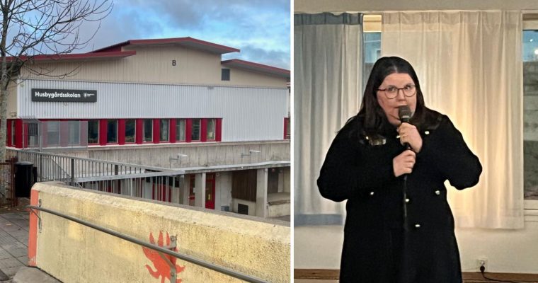 Husbygårdsskolans biträdande rektor Linnea Lindquist
