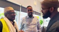 Hagi Farah, Ilyas Hassan och Amin Barkhadle.