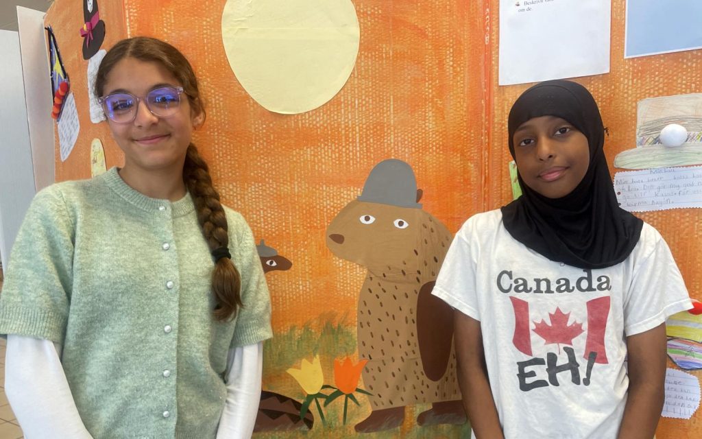 Sereen Alsabagh och Bushra Abdu Hakim Kalifu