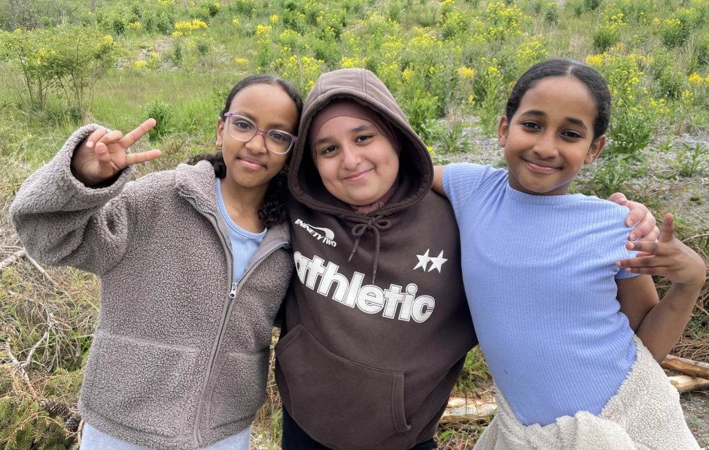 Mawadda Ali, Lina Ahmed och Retaj Mohamednur