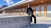 Ahmed Abdukader utanför Tensta Träff