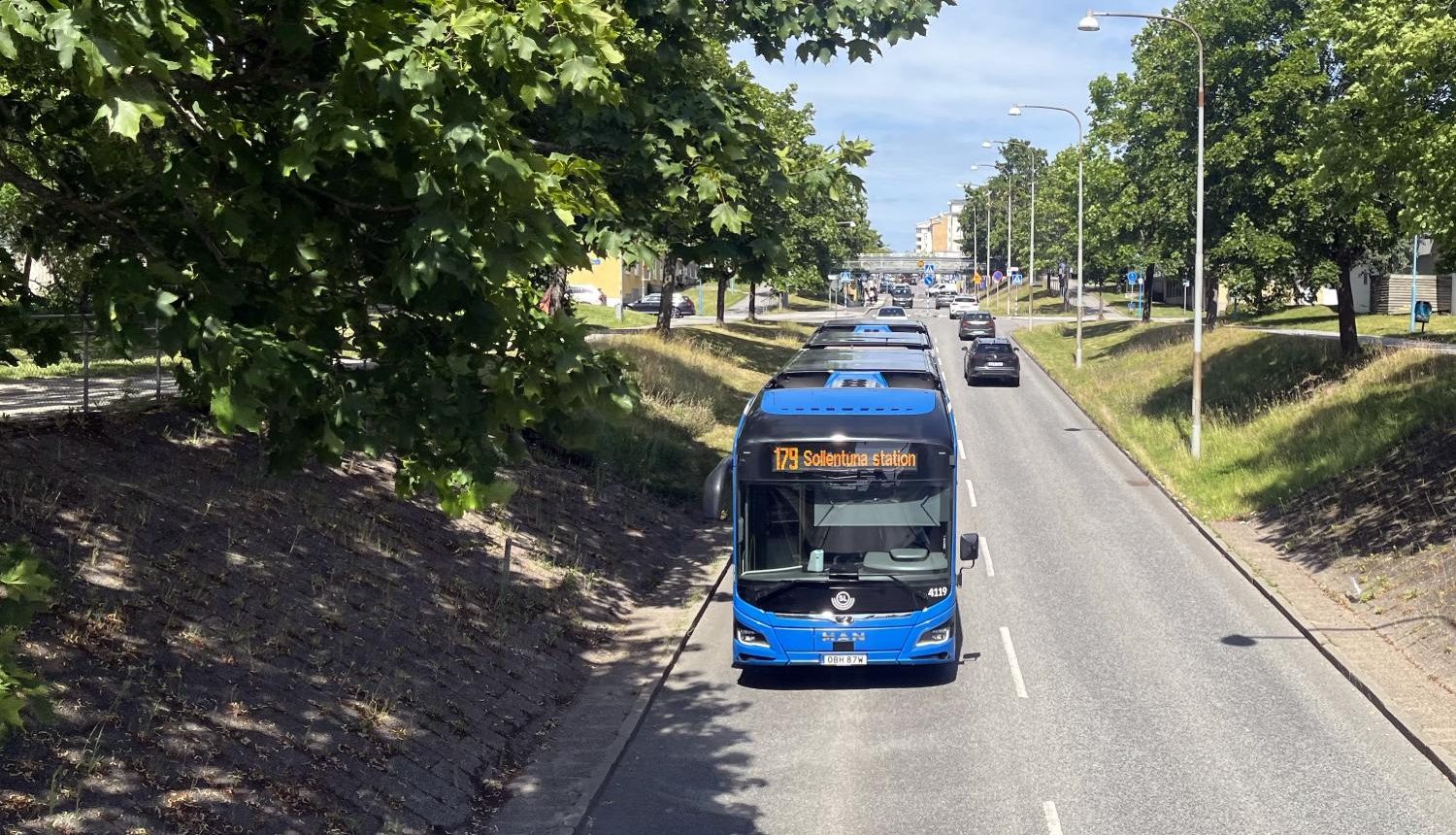 Buss 179 i Rinkeby