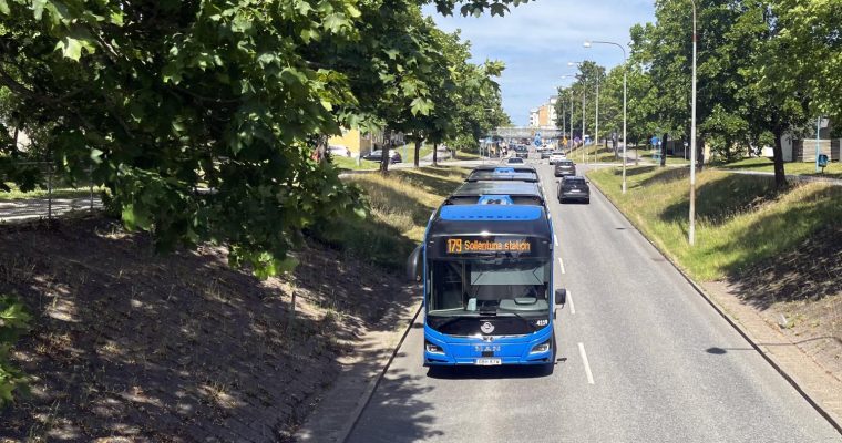Buss 179 i Rinkeby