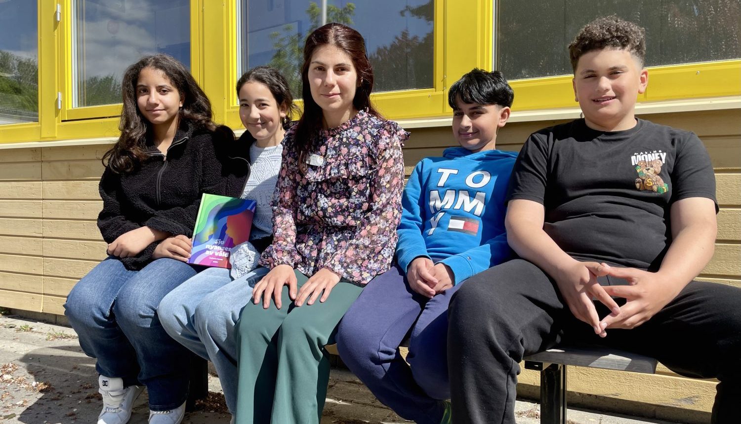 Maryam Azzazi, Jana Eleiwa, Gulistan Kavak Daniel Rigi och Wisam Dib