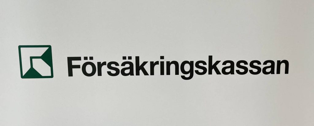Försäkringskassans skylt