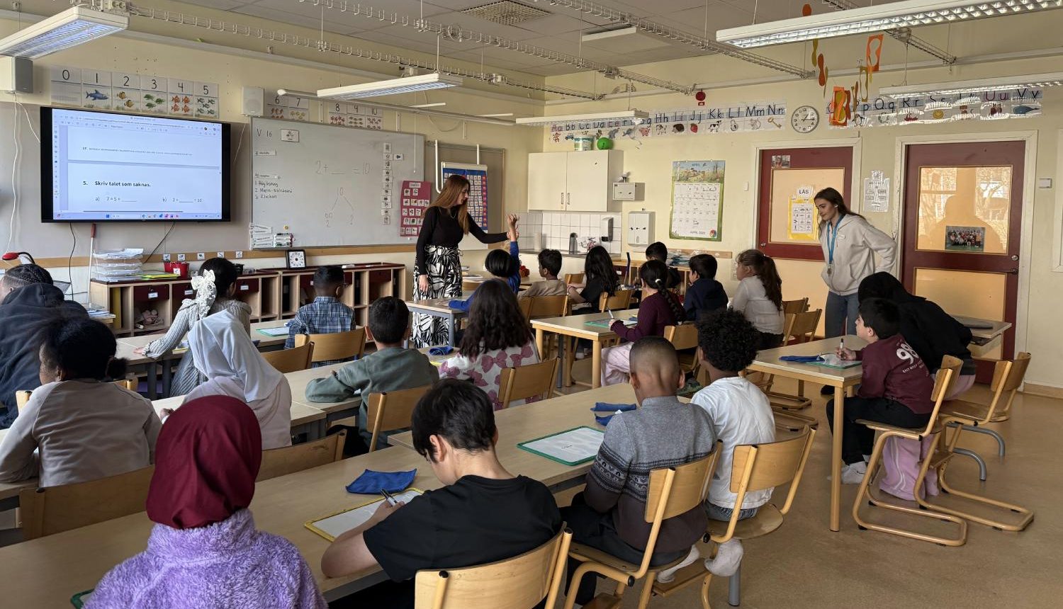 Klassrum i Askebyskolan