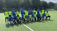 Uppställning efter avslutad match