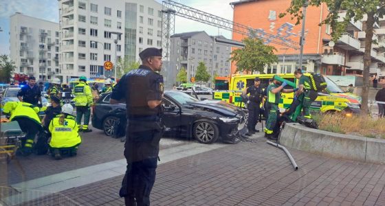 Läsarbild inifrån tvättstugan.