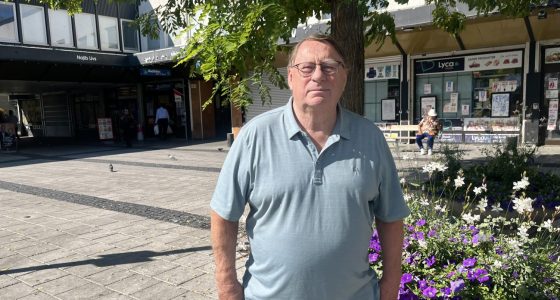 Tomas Beer på Rinkeby torg