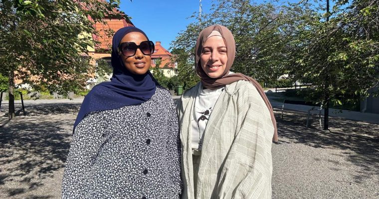 Mila och Ferial Kays Al Hallak