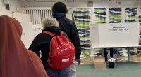 Förtidsröstare i Rinkeby Folkets Hus